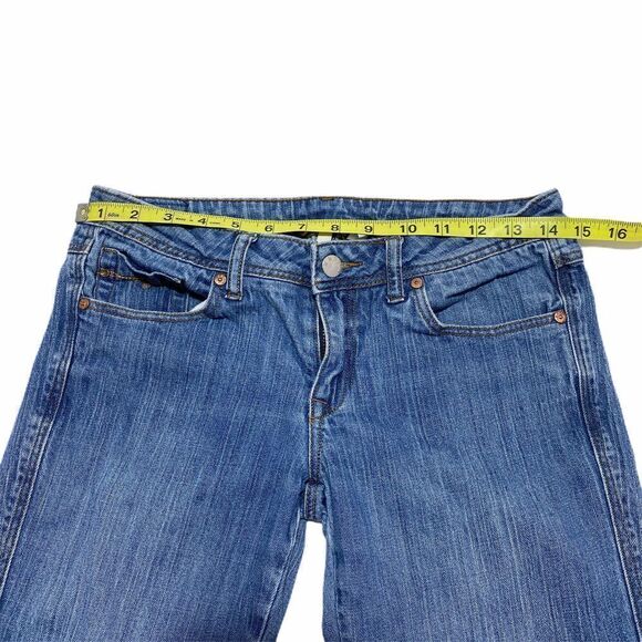 MNG by Mango Super Low Rise Jeans Sz 6 - Picture 5 of 12